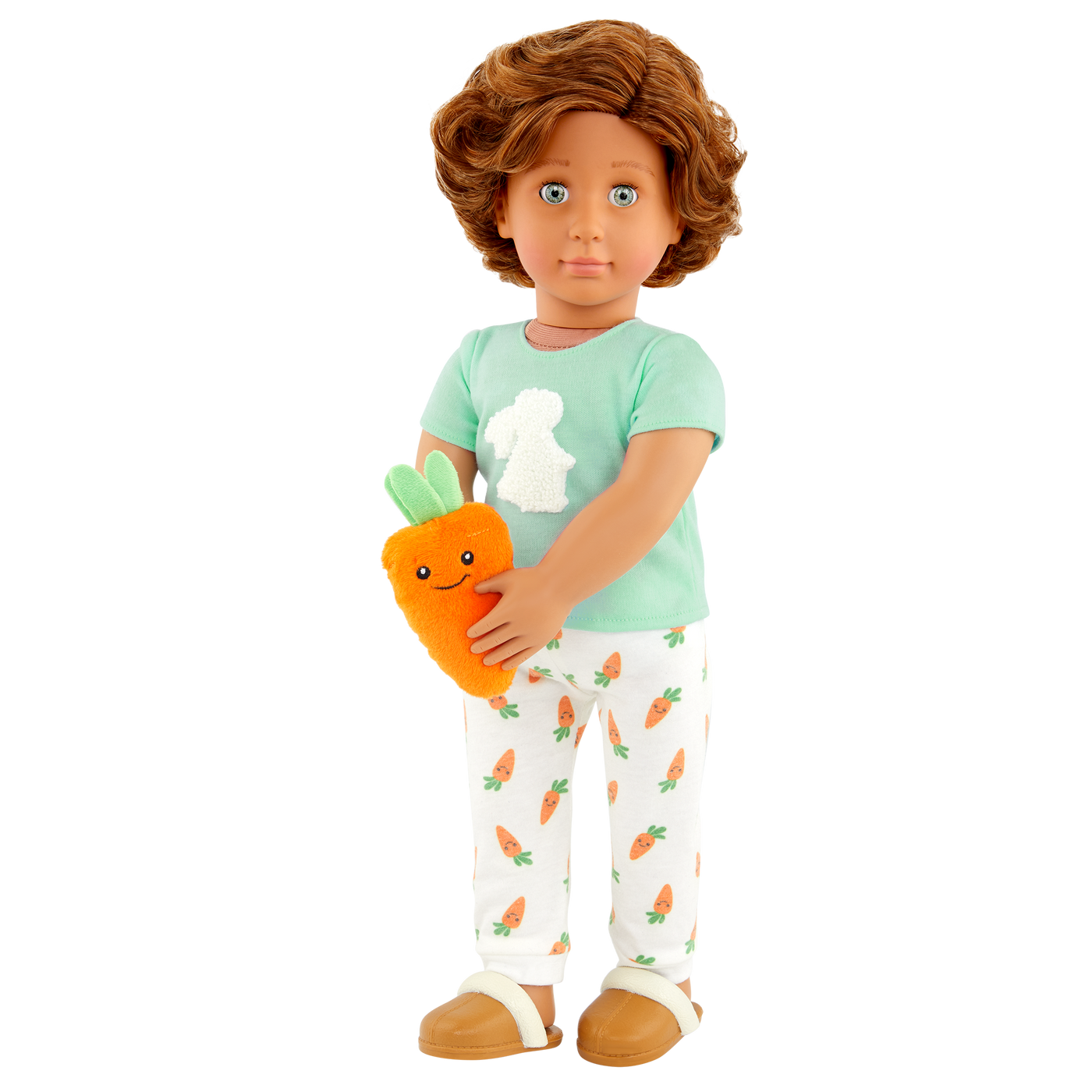 Our Generation Bedtime Bunny Pajama Outfit for 18-inch Boy Dolls