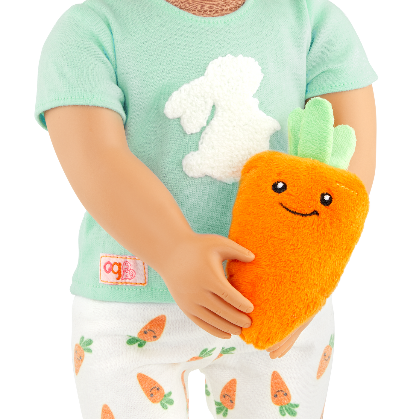 Our Generation Bedtime Bunny Pajama Outfit for 18-inch Boy Dolls