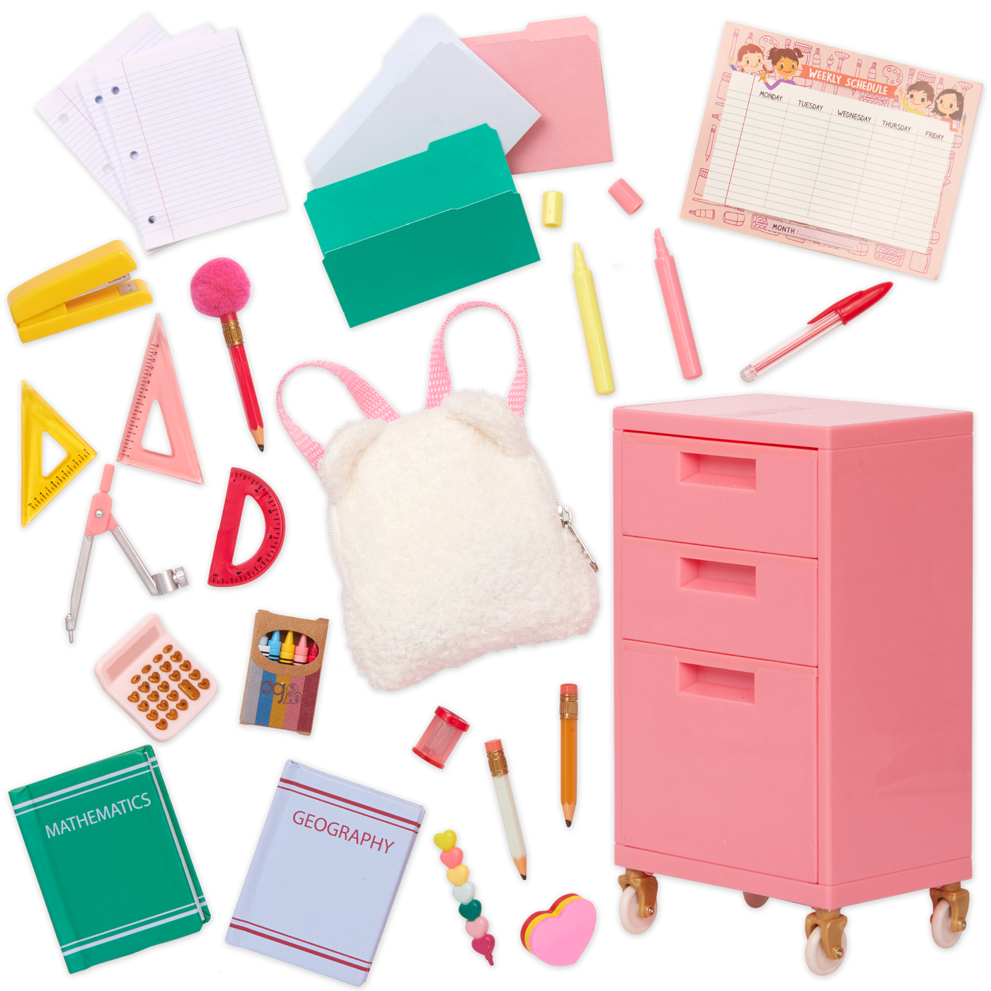 Our Generation Ready, Set, Learn School Accessories for 18" Dolls