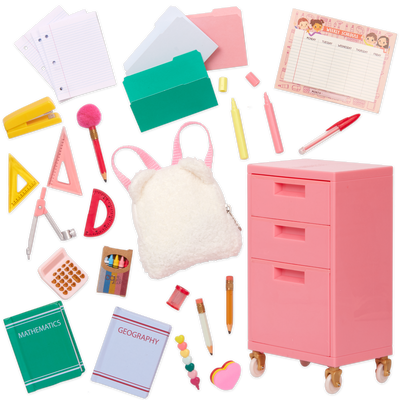 Our Generation Ready, Set, Learn School Accessories for 18" Dolls