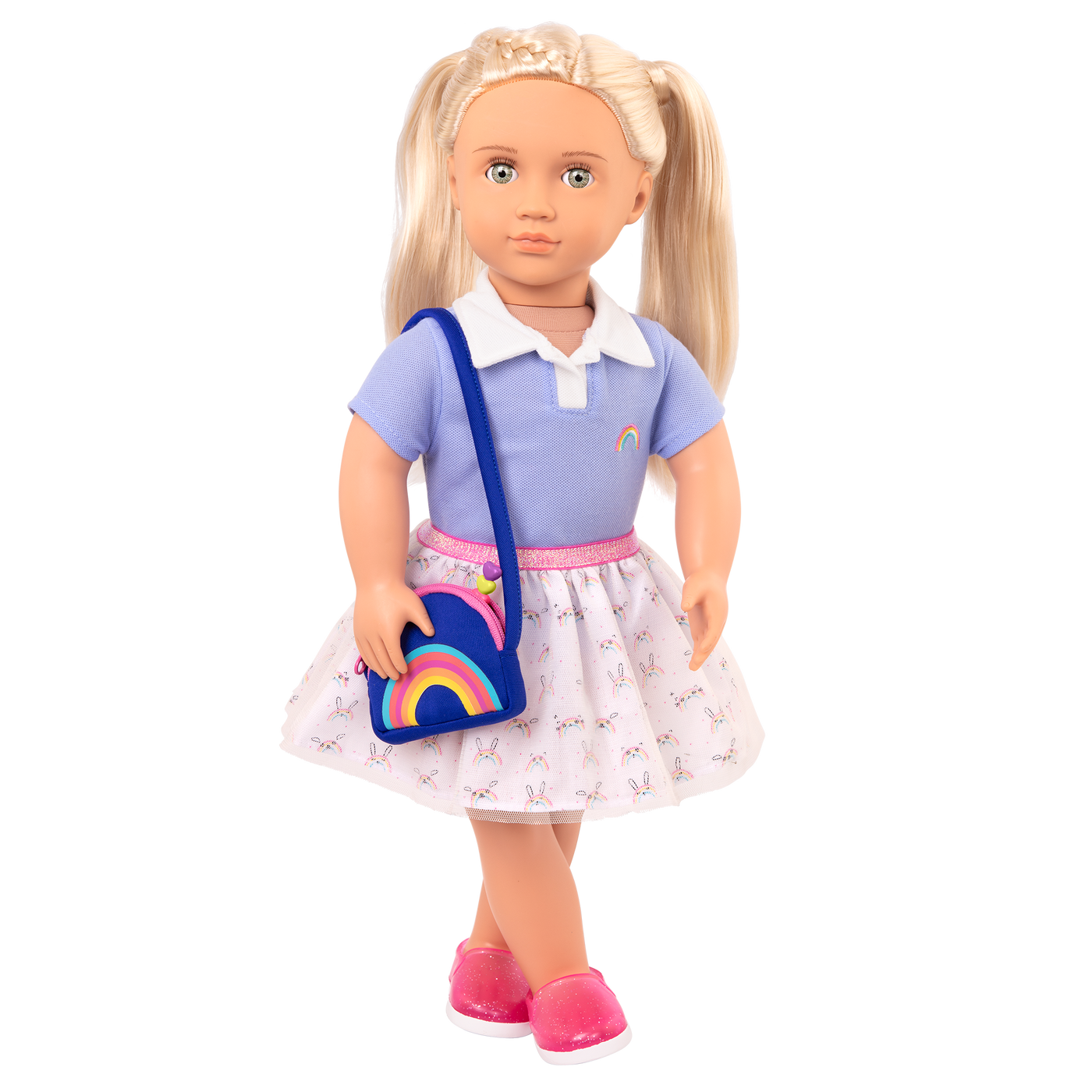 School Uniform Outfit for 18-inch Dolls