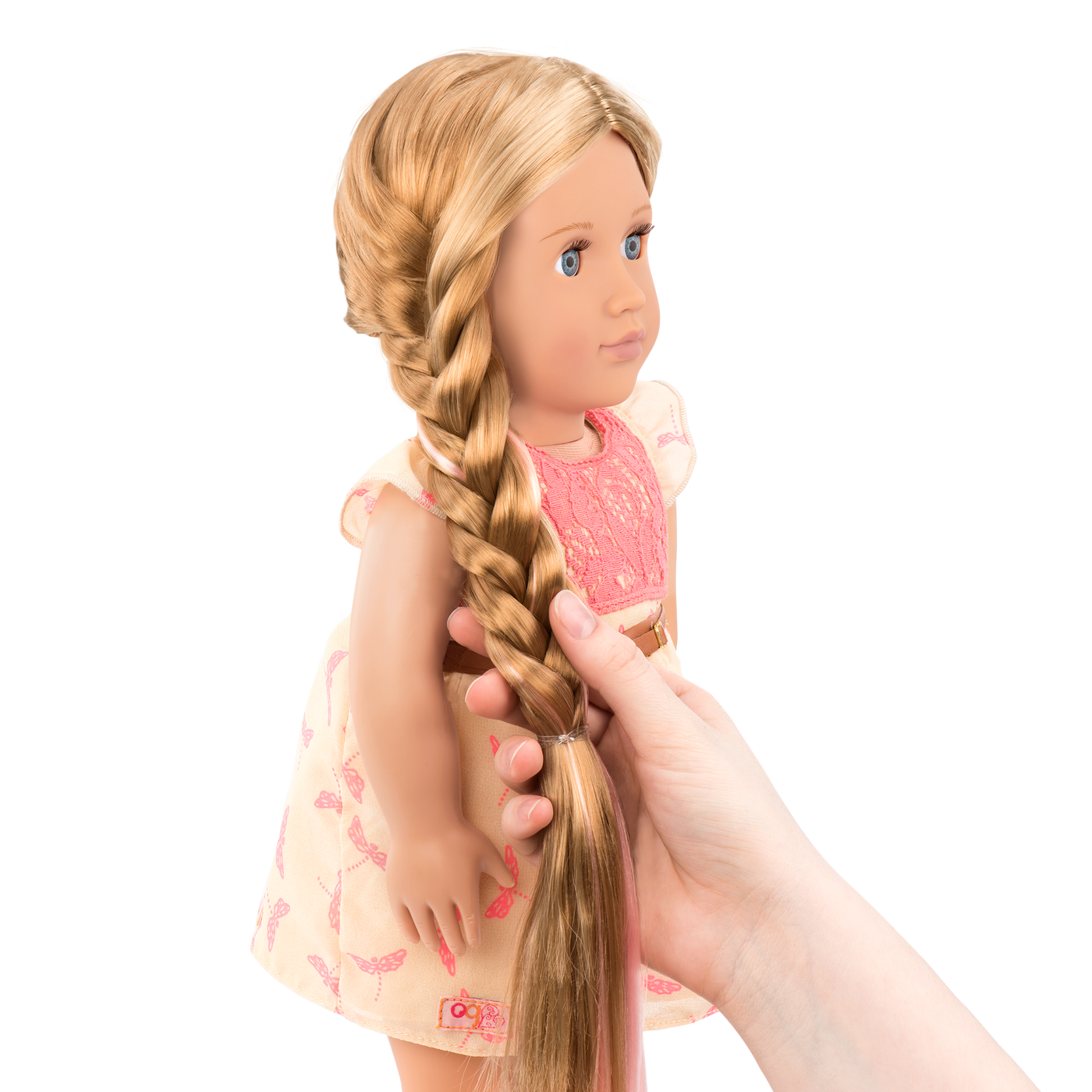 18-inch Hair Play Doll with Extendable Braids