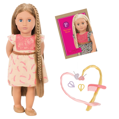 18-inch Hair Play Doll with Extendable Braids