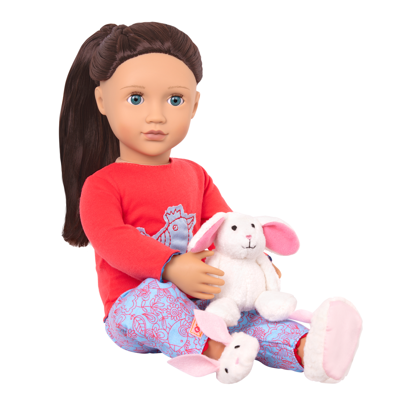 Muñeca Posable 18-inch Pijama Party & libro de cuentos