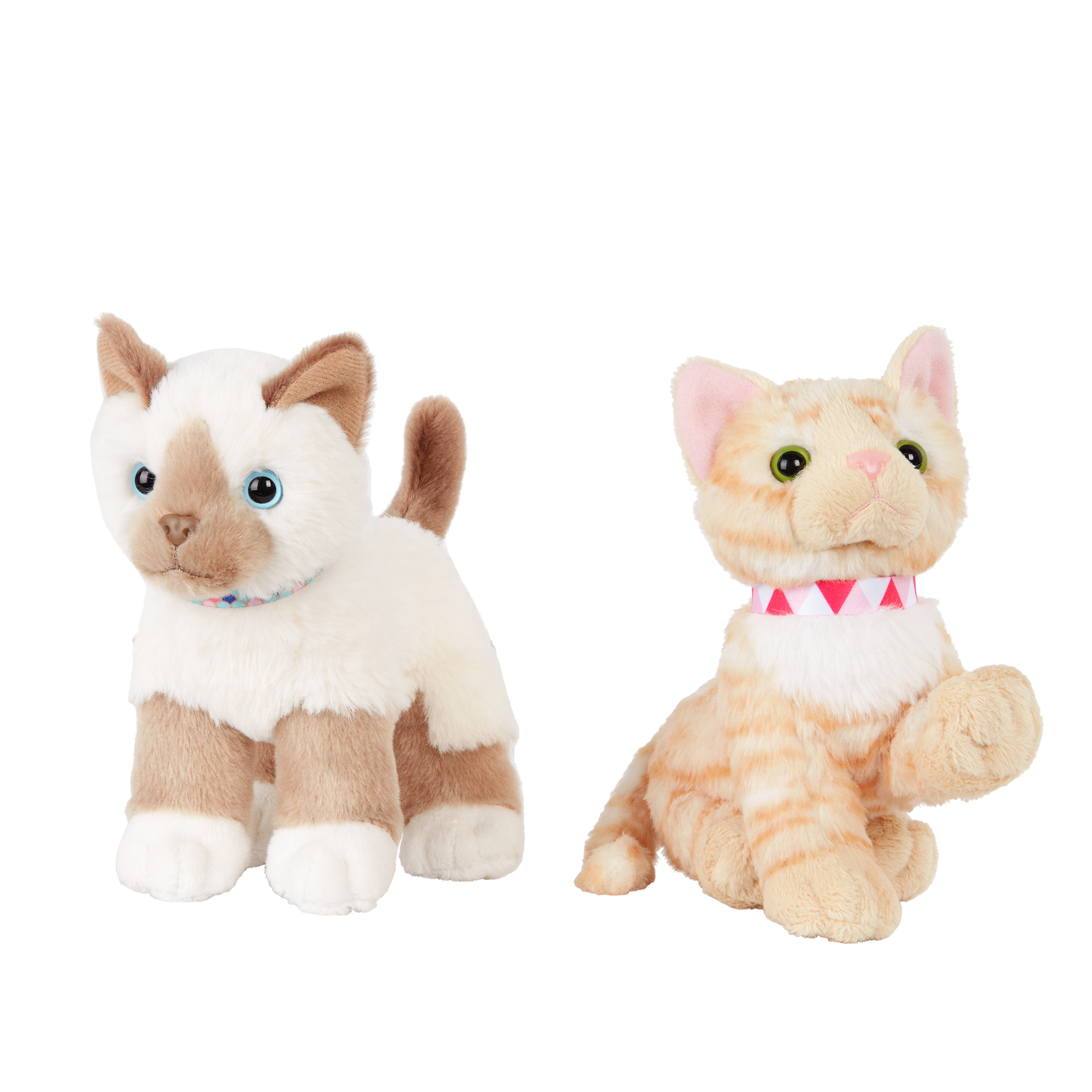 Peluche de gato mascota de 6 pulgadas con patas posables