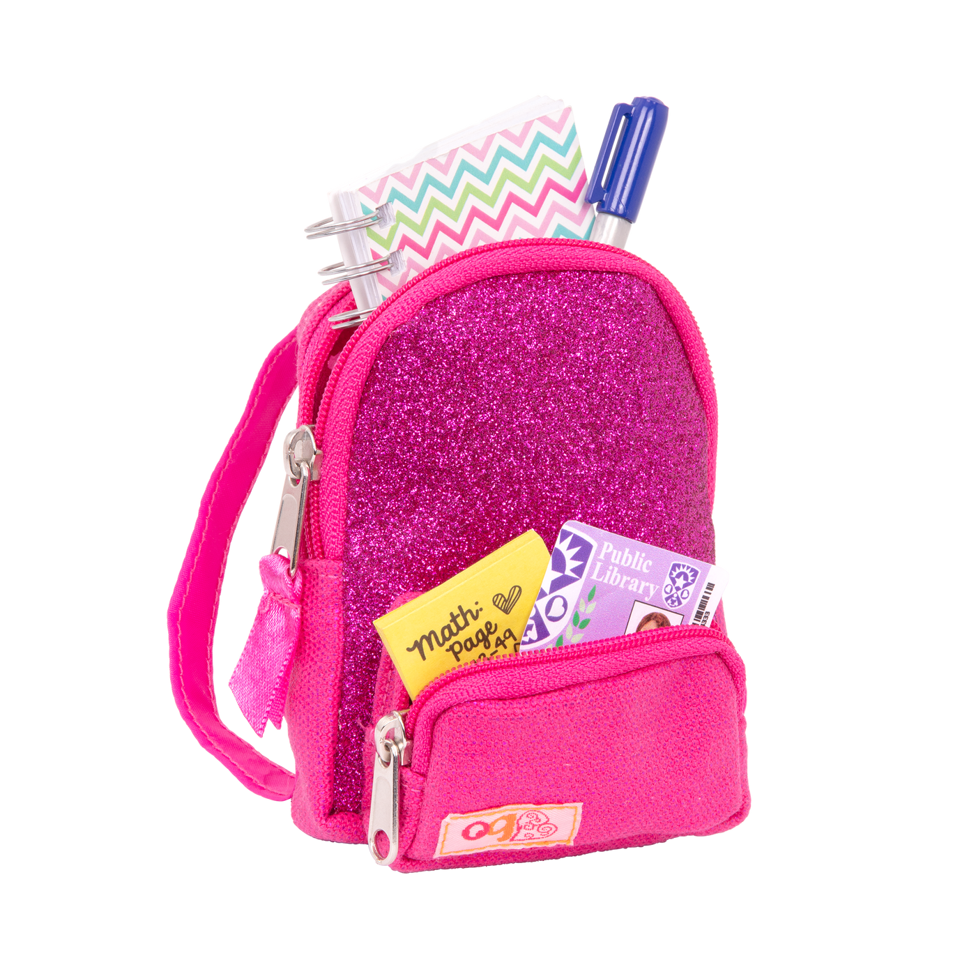 School Bag Accessory Set for 18-inch Dolls