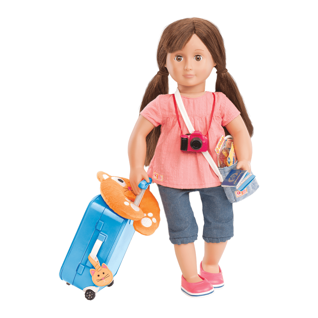 Travel Accessory Playset for 18-inch Dolls