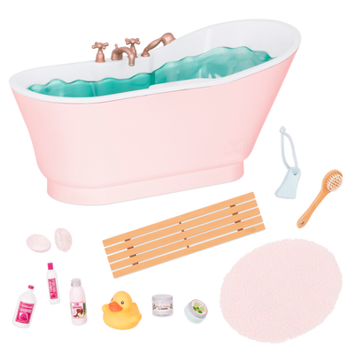 Accesorio de bañera para muñecas de 18 pulgadas