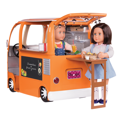 Set de juego de vehículo con componentes electrónicos para muñecas de 46 cm