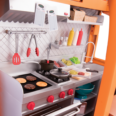 Set de juego de vehículo con componentes electrónicos para muñecas de 46 cm