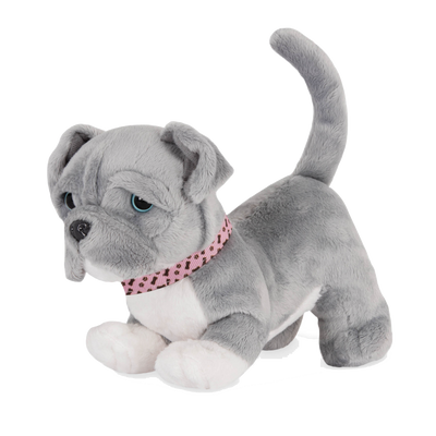 6-inch Pet Dog Plush with Posable Legs